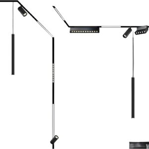 Magnetic | Angle Corner| Track Light | Surface Mount | Ceiling Light Corner - Image 6