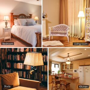 12W LED Light Bulb,Pack of 10,Non-Dimmable,E27 Base,3000K Daylight,1100Lm,Warm White - Image 4