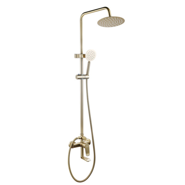 Elegant-Brushed-Gold-Luxury-Rainfall-Shower-System-with-Tub-Spout
