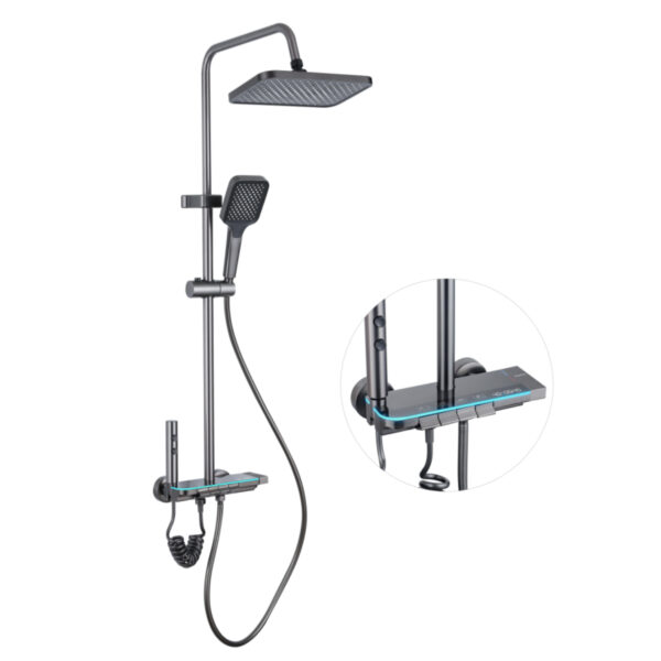 Piano-Key-Smart-Digital-Shower-Mixer-Set-Matte-Gunmetal-Finish