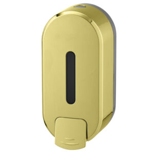 Modern Manual Soap & Sanitizer Dispenser for Bathroom and Kitchen - Image 3