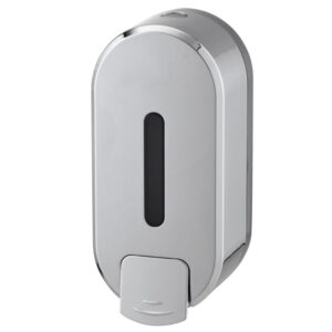 Modern Manual Soap & Sanitizer Dispenser for Bathroom and Kitchen - Image 4